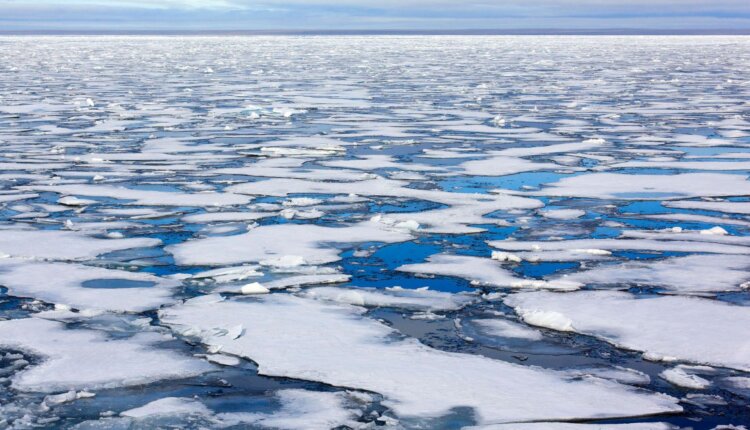 Polar ice melting
